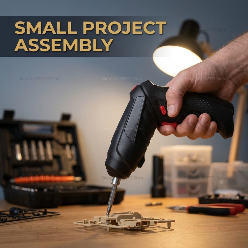 مجموعة مفكات كهربائية لاسلكية  - مراجعة Electric Screwdriver Rechargeable Usb وسعره