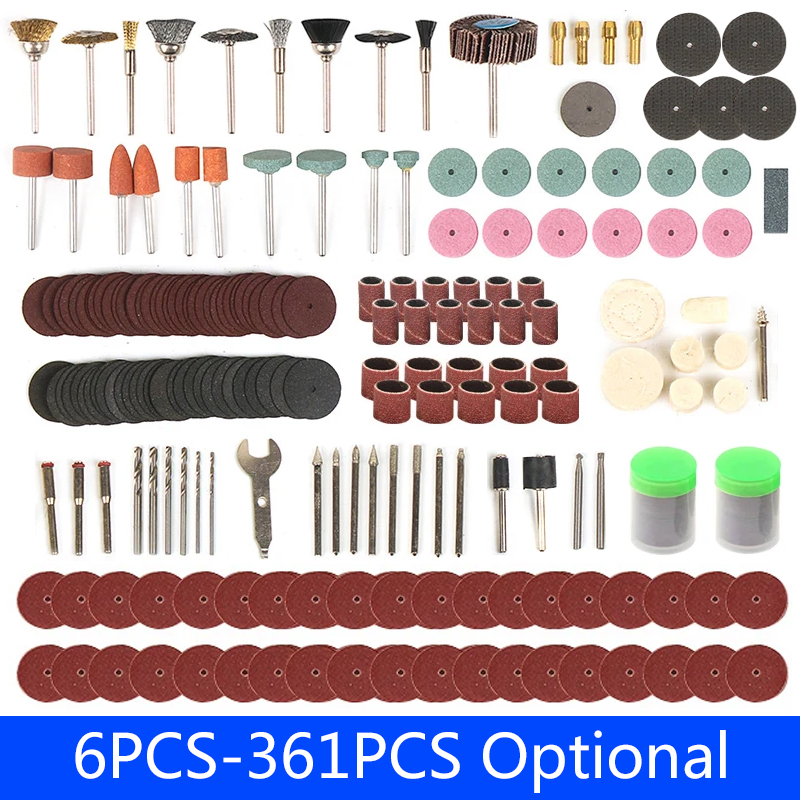 أدوات صنفرة دريمل ، أداة دوارة - مراجعة Cordless Rotary Tool Kit Accessories وسعره
