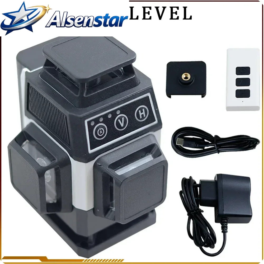 جهاز ليزر لمستوى 16 خط، أداة ل - مراجعة Laser Level 16 Lines 4D Green وسعره
