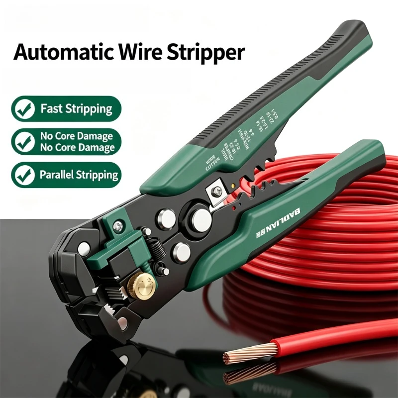 أداة متعددة الوظائف لقص وتجعيد - مراجعة Automatic Wire Stripper Cutter وسعره