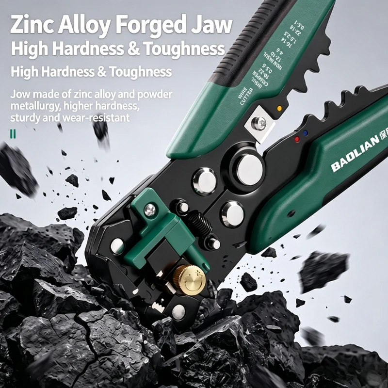 أداة متعددة الوظائف لقص وتجعيد - مراجعة Automatic Wire Stripper Cutter وسعره