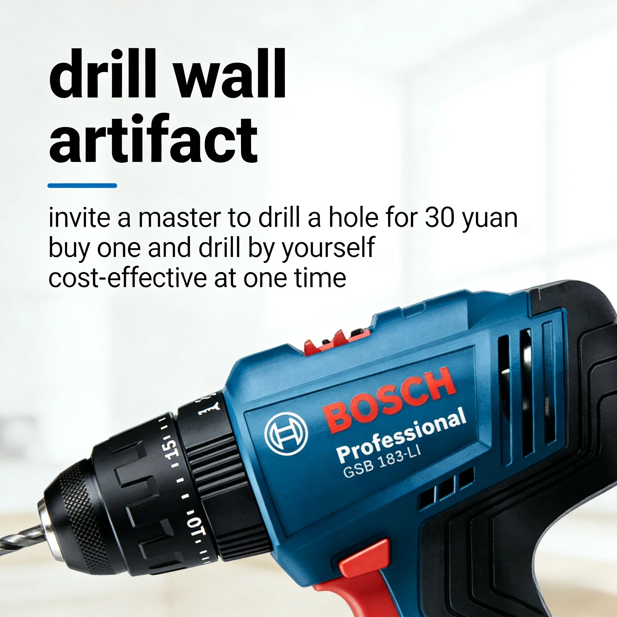 مثقاب بوسش GSB183-LI 18 فولت ل - مراجعة Brushless Cordless Electric Drill 18V وسعره