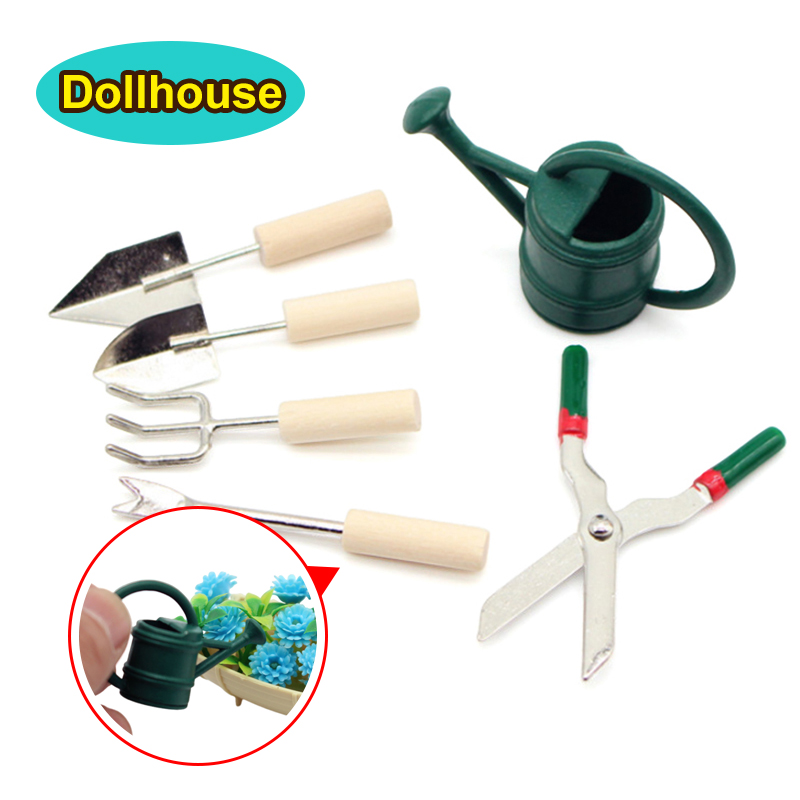 1/12 دمية محاكاة مسقاة المجرف  - مراجعة Garden Tools وسعره