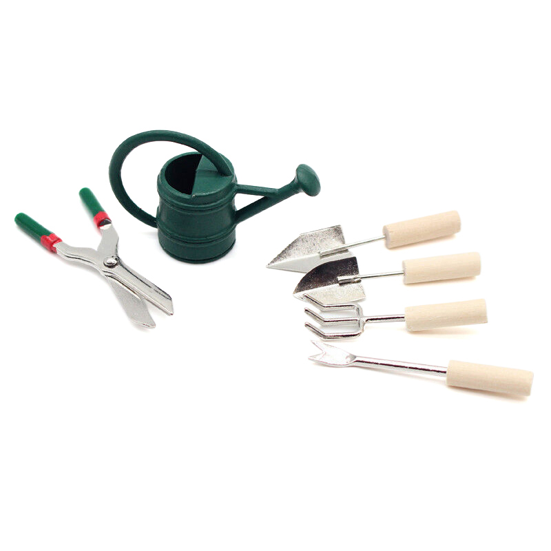 1/12 دمية محاكاة مسقاة المجرف  - مراجعة Garden Tools وسعره