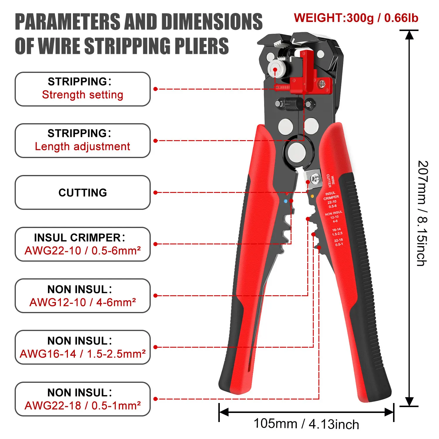 أداة تعرية الأسلاك ذاتية الضبط - مراجعة Automatic Wire Stripper Cutter وسعره
