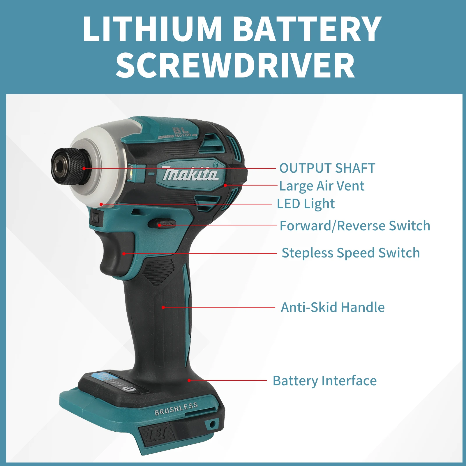 مثقاب كهربائي بدون فرشاة DTD17 - مراجعة Brushless Cordless Electric Drill 18V وسعره