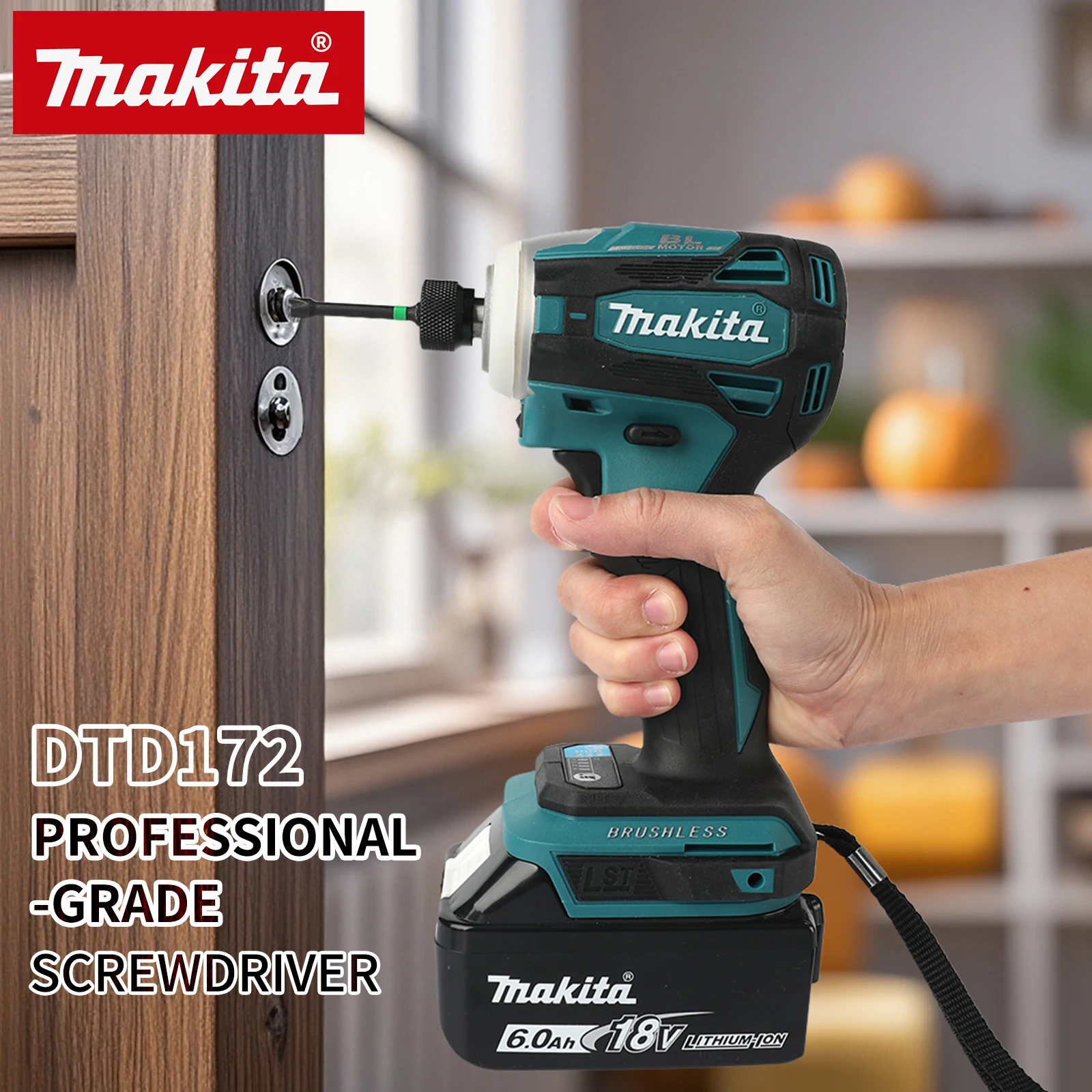 مثقاب كهربائي بدون فرشاة DTD17 - مراجعة Brushless Cordless Electric Drill 18V وسعره